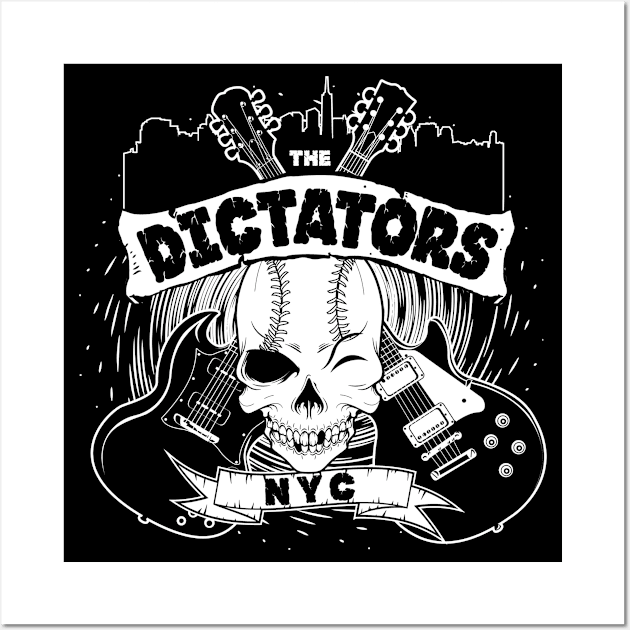 The Dictators - NYC Wall Art by CosmicAngerDesign